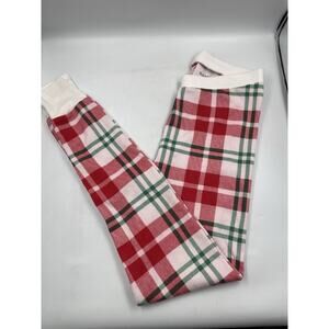 Old Navy Pajama Bottom Pants Multi-color Plaid Size Small EUC